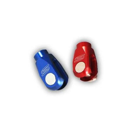 Chape de reglage de frein arriere SCAR alu rouge Honda BC201R