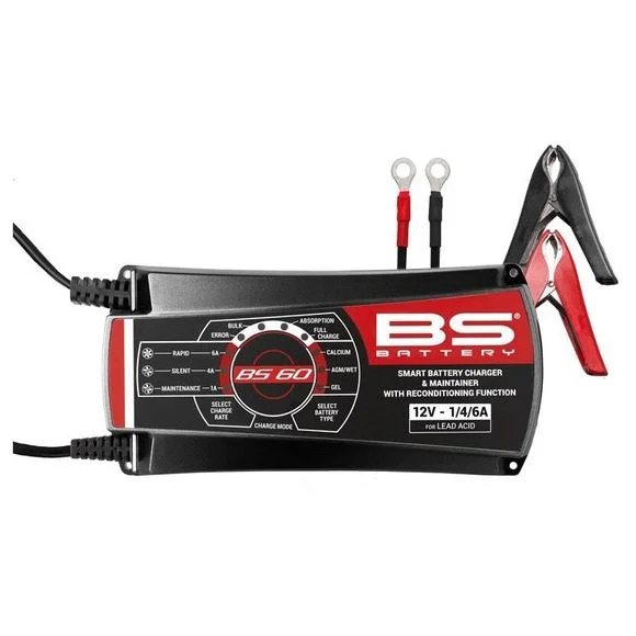 Chargeur BS Battery BS60 (Batterie acide) Universel Ref : 700532 / 1080713