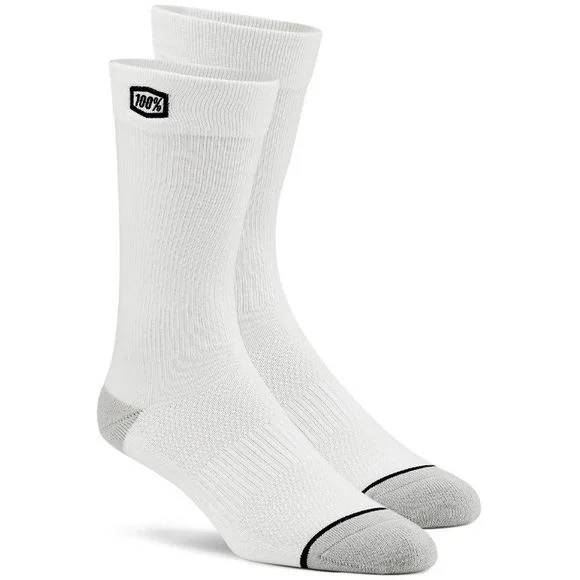 Chaussettes 100% SOLID – Blanc Ref : CE1209