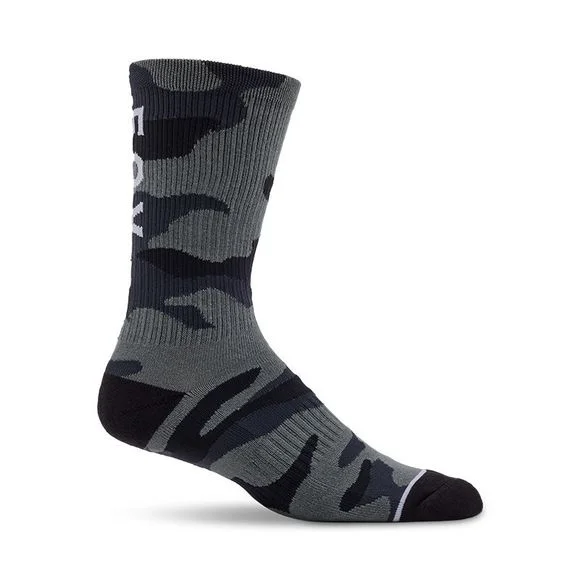 Chaussettes Fox FOX CAMO CREW – Noir / Orange Ref : FX4850
