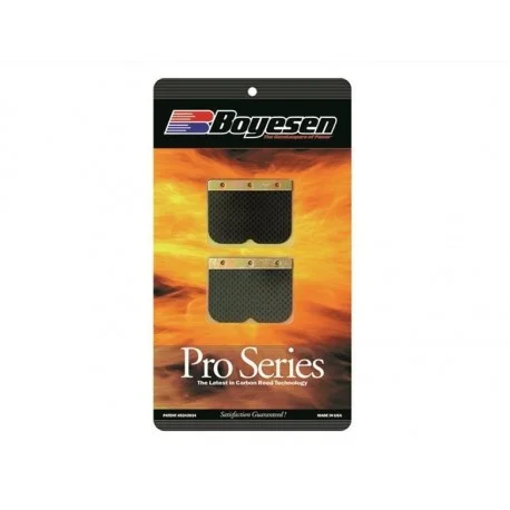 Clapets carbone de rechange pour boite a clapets Boyesen Yamaha YZ250