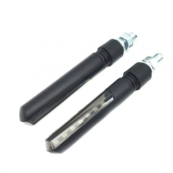 Clignotant Brazoline STICK à leds (La paire) Universel – Noir Ref : BRZ0054 / 10258