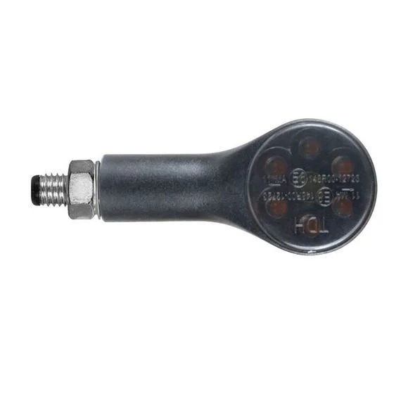Clignotant Chaft DRUM LED multi fonctions avant (La paire) Universel – Noir Ref : CF0164 / IN1151