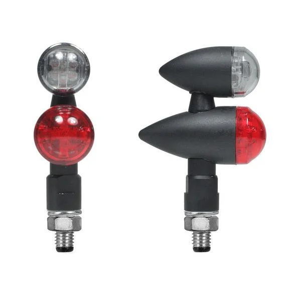 Clignotant Chaft DUAL LED (La paire) Universel – Noir Ref : CH0340 / IN179
