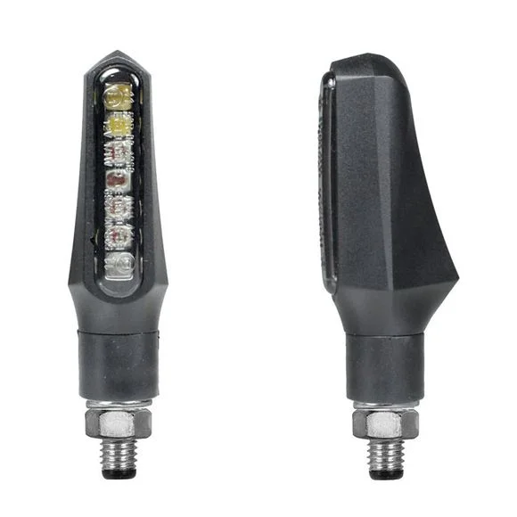 Clignotant Chaft Geek à led avec feux de position (La paire) Universel – Noir Ref : CH0420 / IN248