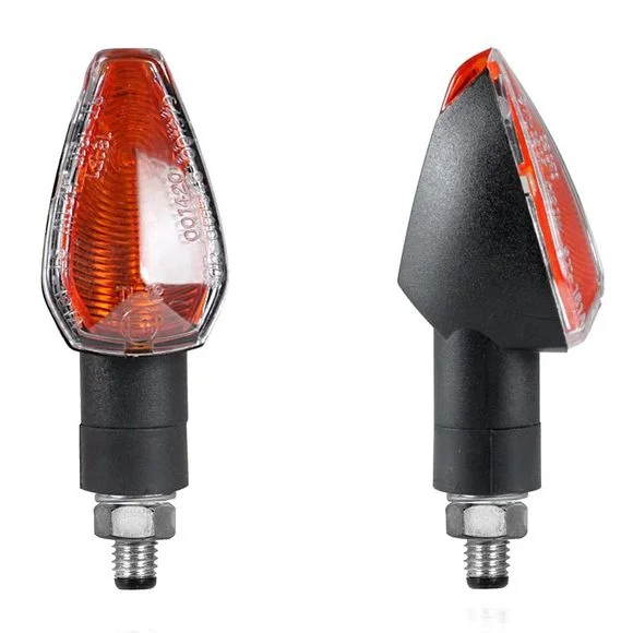 Clignotant Chaft GHOST LED (La paire) Universel – Noir / Orange Ref : CH0424 / IN778