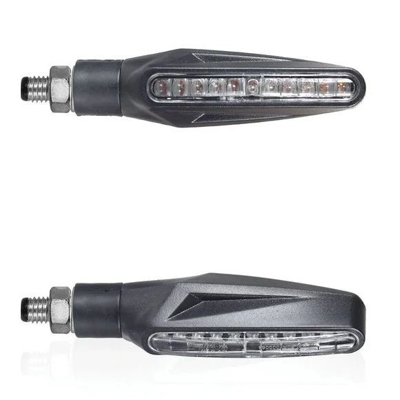 Clignotant Chaft STEM LED (La paire) Universel – Noir Ref : CH0477 / IN265