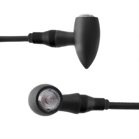 Clignotant Rizoma Club L LED (clignotant et feu de position avant) (L’unité) Universel – Noir Ref : RZ0113