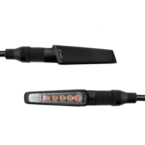 Clignotant Rizoma VISION LED SEQUENTIEL (L’unité) Universel – Noir Ref : RZ0661