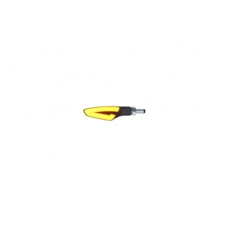 Clignotants LIGHTECH E8 Led aluminium – noir