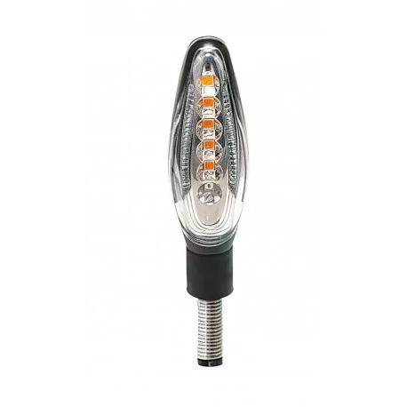Clignotants moto universel a Led KOSO Sonic avec feu arriere integre