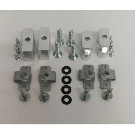 CNC aluminum inserts (4 pcs)