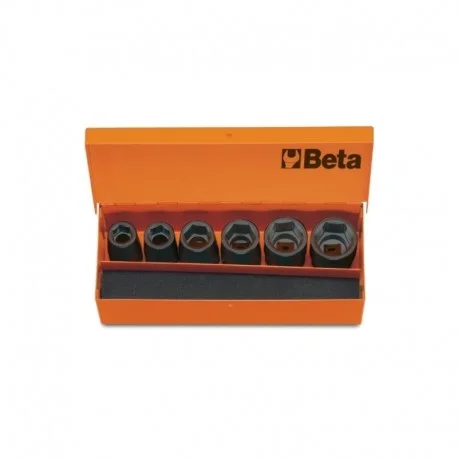 Coffret 6 douilles a chocs BETA 1/2 »