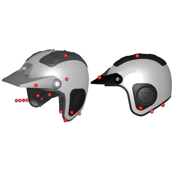 Coiffe Shark ATV-DRAK – Noir Ref : SH1234