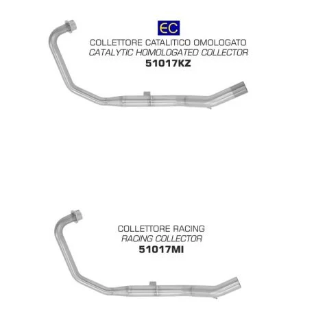 COLLECTEUR ARROW d’echappement HONDA CB 125 F 2017-2020