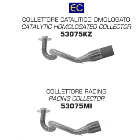 Collecteur d’Echappement ARROW VESPA GTS 125 2017-2018