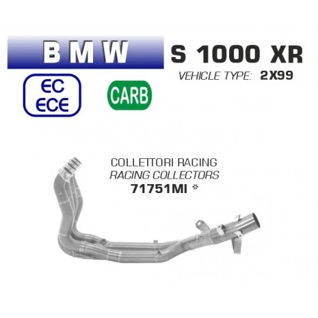 Collecteur d’Echappement racing ARROW BMW S1000XR 2020-2023