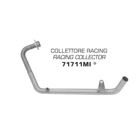 Collecteur echappement ARROW KAWASAKI Z125 NINJA 125 2019-2020