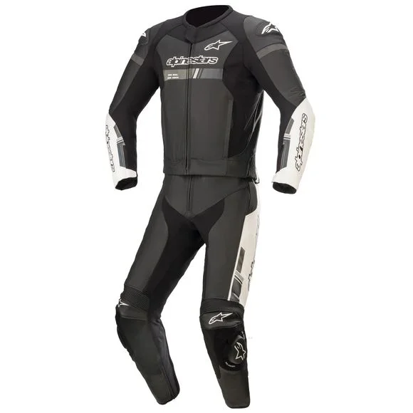 Combinaison Alpinestars GP FORCE CHASER – 2 PIECES – Noir / Blanc Ref : AP12341