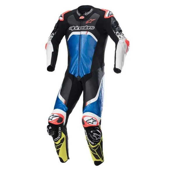 Combinaison Alpinestars GP TECH V4 1 PIECE – Noir / Bleu Ref : AP12676