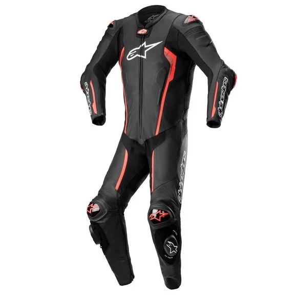 Combinaison Alpinestars MISSILE V2 1 PIECE – TECH-AIR® COMPATIBLE – Noir / Rouge Ref : AP12599