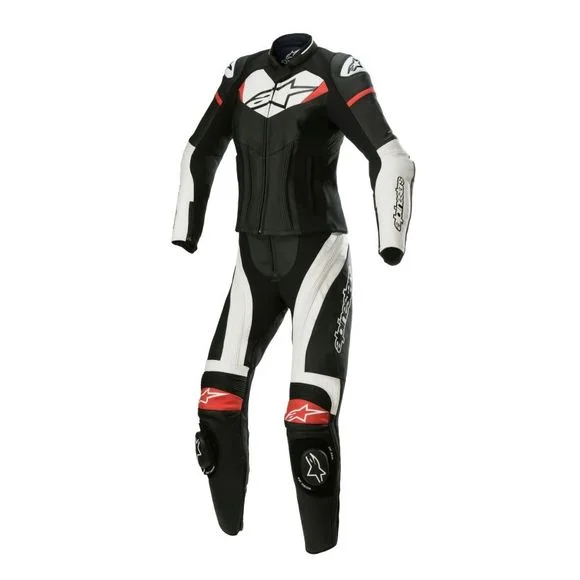 Combinaison Alpinestars STELLA GP PLUS 2 PIECES – Noir / Blanc Ref : AP12698