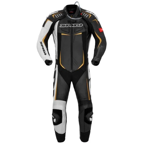 Combinaison Spidi TRACK WIND PRO – Noir / Jaune Ref : SPI0036
