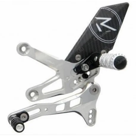 Commande reculees reglables / repliables LIGHTECH selection standard et inversee BMW S1000RR 2015-2019 S1000R 2017-2018