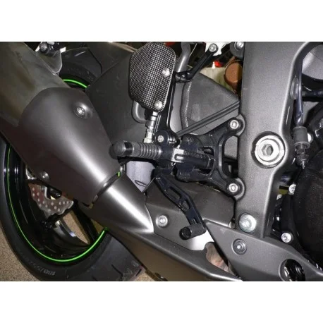 Commandes reculees reglables GILLES VCR38GT KAWASAKI ZX6R 2009-2012