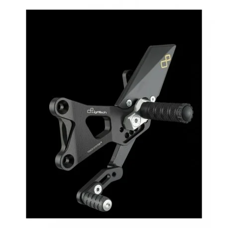 Commandes reculees reglables/repliables LIGHTECH selection standard et inversee BMW S1000RR 2015-2019 S1000R 2017-2018
