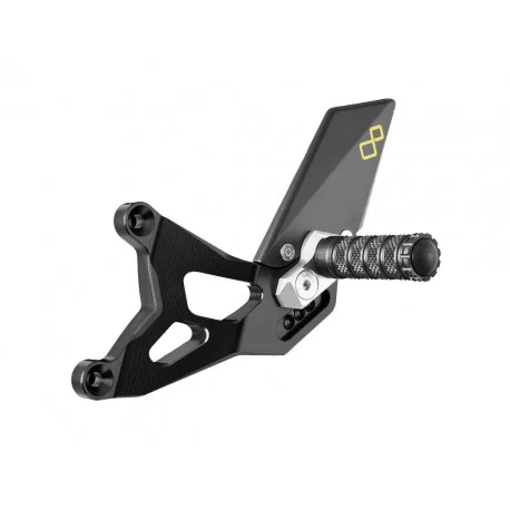Commandes reculees reglables/repliables LIGHTECH standard / inversee MV AGUSTA 675 BRUTALE 800 BRUTALE DRAGSTER 2011-2019