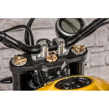 COMPLETE RISER WITH INSTRUMENT SUPPORT DUCATI SCRAMBLER