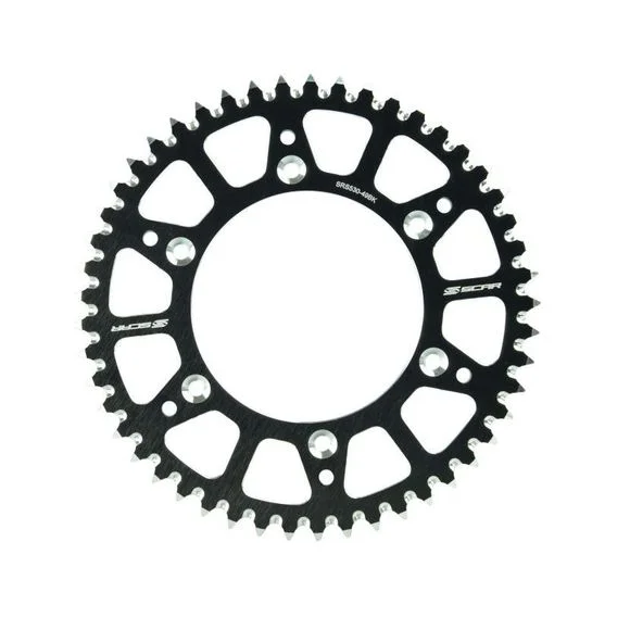 Couronne Scar KTM / Husqvarna / Gasgas – 46 dents – Noir Ref : SCR0656 / SRS511-46BK