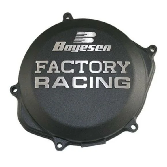 Couvercle de carter d’embrayage Boyesen Factory Racing noir Ref : BOY00001A / 1073642