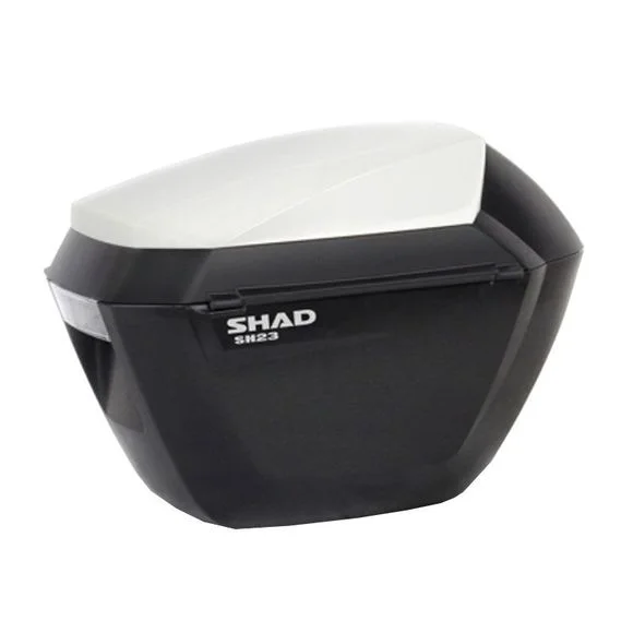 Couvercle Top case Shad blanc pour SH 23 Universel Ref : SHD1B23E08 / D1B23E08