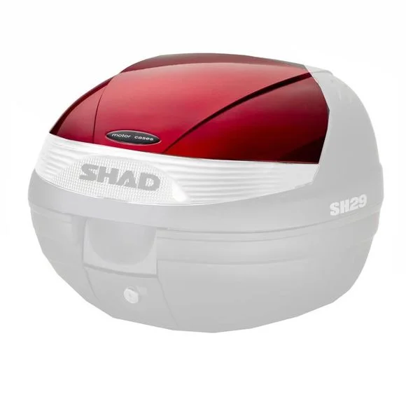 Couvercle Top case Shad Bordeaux pour Top case SH 29 Universel Ref : SHD1B29E09 / D1B29E09