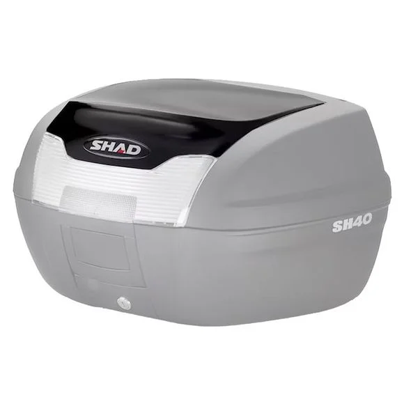 Couvercle Top case Shad Noir métal pour Top case SH 40 Universel Ref : SHD1B40E21 / D1B40E21