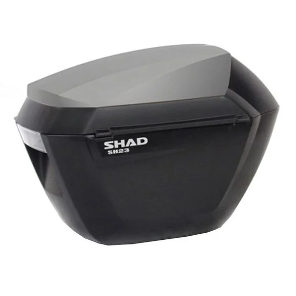 Couvercle Top case Shad titanium pour SH 23 Universel Ref : SHD1B23E15 / D1B23E15