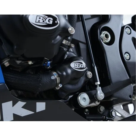 Couvre carter pompe a eau gauche R&G RACING SUZUKI GSXR 1000 2017-2021