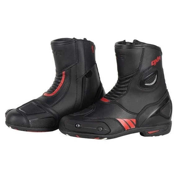 Demi-bottes DXR CODE EVO SHORT – Noir / Rouge Ref : DXR0624