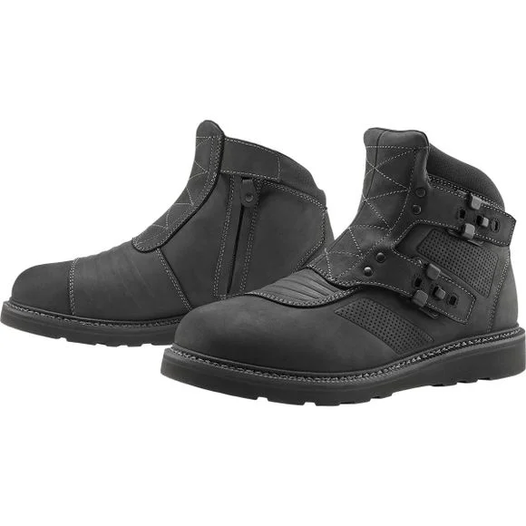 Demi-bottes Icon EL BAJO2 – Noir Ref : IC0823