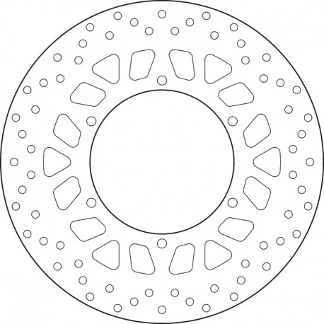 Disque de frein BREMBO Oro 68B407M4