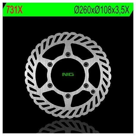Disque de frein NG BRAKE DISC Petale fixe – 731X