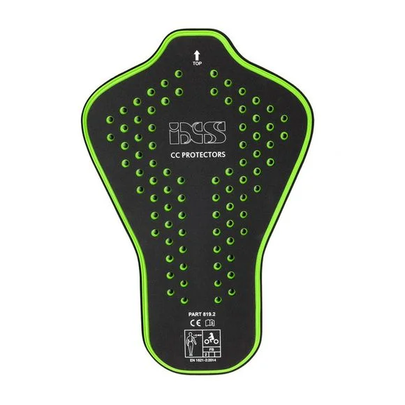 Dorsale IXS CCS NIVEAU 2 – Noir / Vert Ref : IS1127