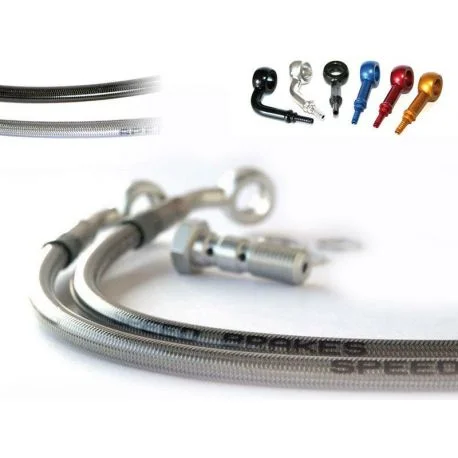 Durite de frein avant inox HM CRE-F 250 R HONDA CRF 250 R 2004
