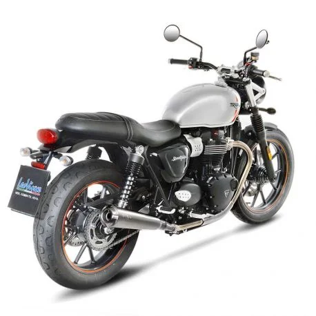 Echappement LEOVINCE CLASSIC RACER TRIUMPH STREET TWIN 900 2016-2018
