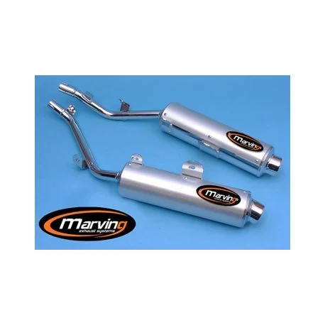 Echappement MARVING alu APRILIA 650 PEGASO 1991-1996