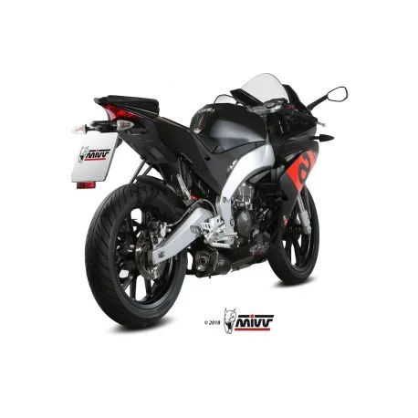 Echappement MIVV DELTA RACE APRILIA 125 RS4 2017-2021