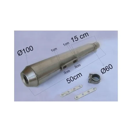 Echappement moto UNIVERSEL MARVING diametre 40-43-45mm
