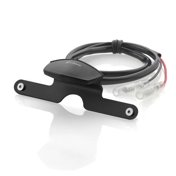 Eclairage de plaque Rizoma à Led Universel – Noir Ref : RZ0450 / EE190B